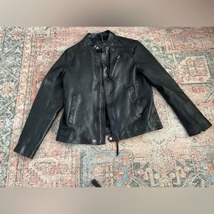 All Saints- Floyd Leather Jacket. Men’s L